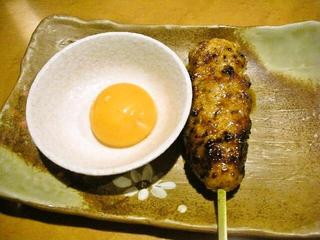 特製つくね月見添え