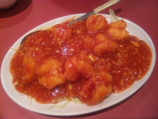 車海老のチリソース炒め