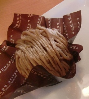 こだわりのモンブラン