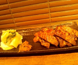 厚切り牛タン焼き