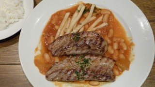 あさの牧場あさの豚のグリルステーキ定食