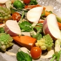 生野菜とバーニャカウダ