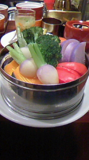 蒸し野菜のバーニャカウダ