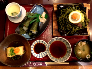 かわらそばセット