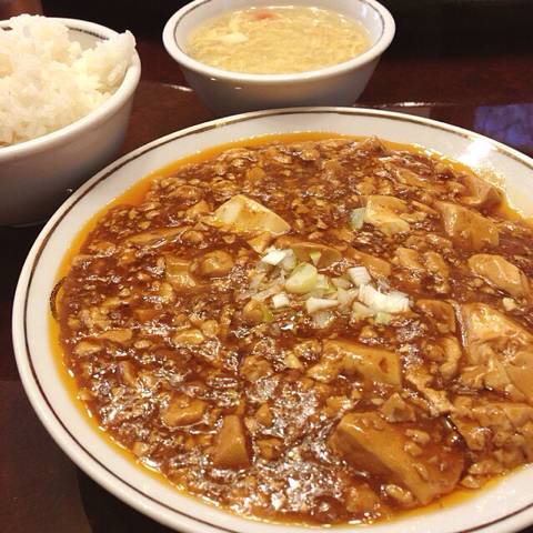 麻婆豆腐定食