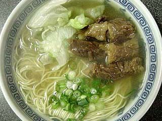 牛ばらラーメン