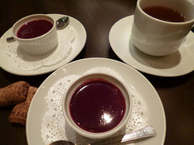 ブランマンジェ　～ミックスベリーソース～