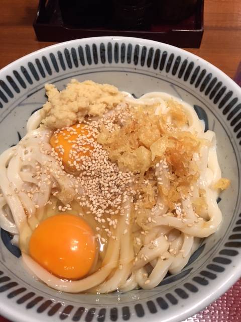 釜玉うどん（大盛）