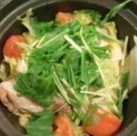 四元豚とたっぷり野菜の蒸し鍋