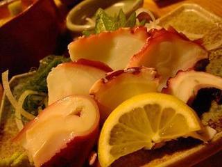 たこの刺身