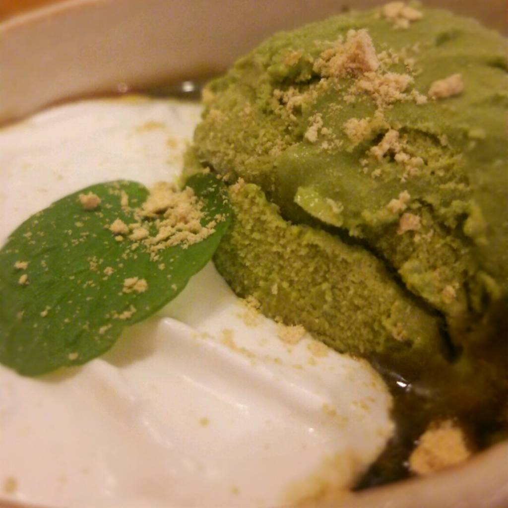 黒糖のパンナコッタ