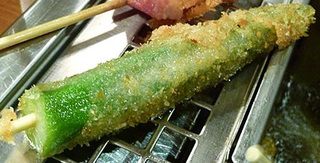 オクラ串揚げ
