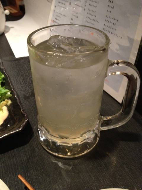 黒酢ハチミツサワー