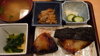 銀だら西京焼定食