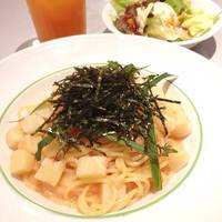 じゃがいもと明太子の和風パスタ