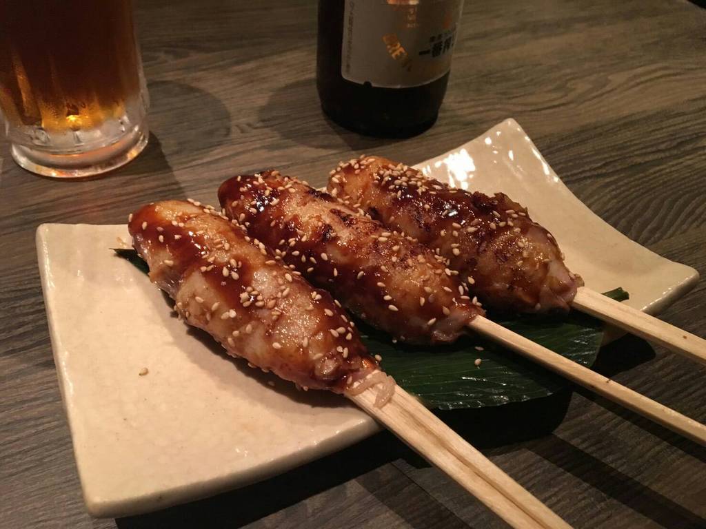 牛タン手こねつくね串