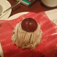 栗づくしのモンブラン