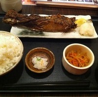 まぐろカマ焼き定食