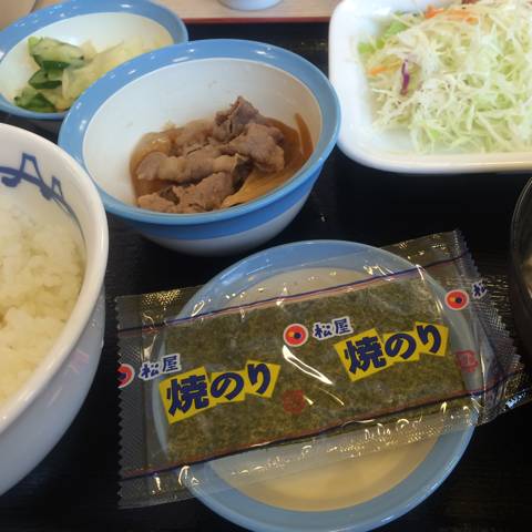 ソーセージエッグ定食