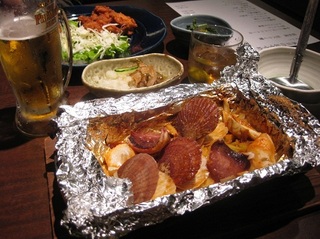 海鮮ホイル包み焼き