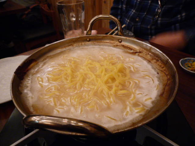 清流鶏の水炊き鍋