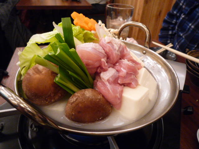 清流鶏の水炊き鍋