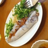 焼き豚入り蒸し春巻き