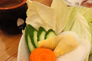 蟹味噌のバーニャカウダー