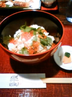 鮭の親子丼