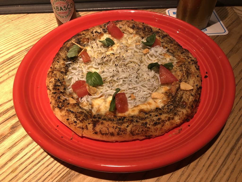 たっぷりしらすのビアンケッティ