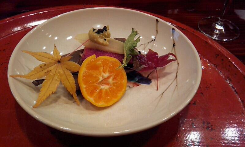 サワラのみかん漬け