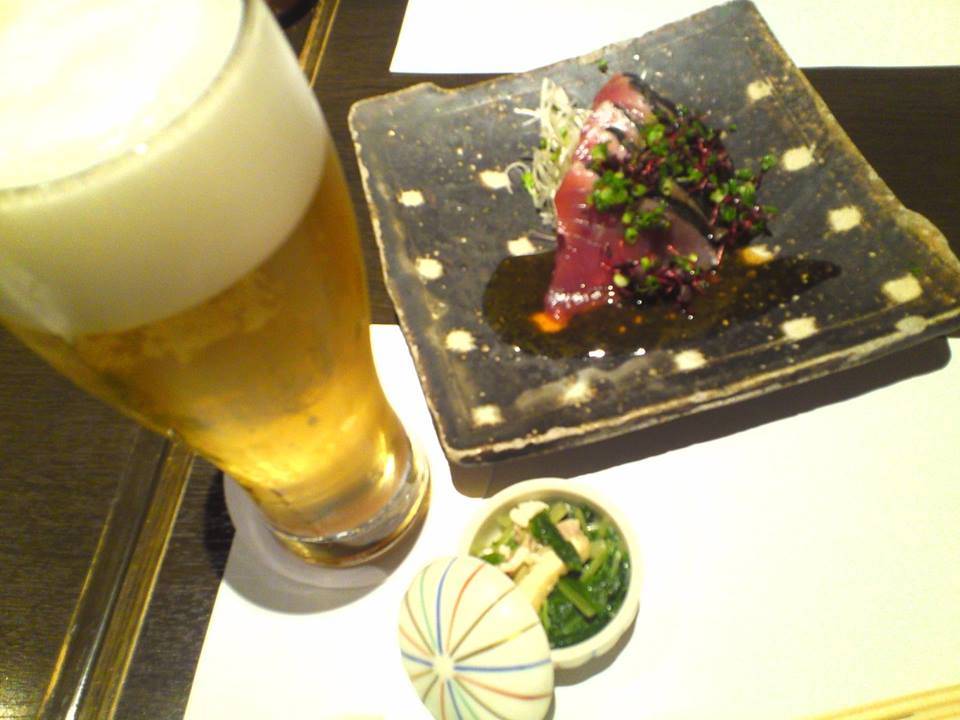 戻りかつおたたき