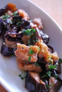 ナスと鮮魚のエスカベッシュ