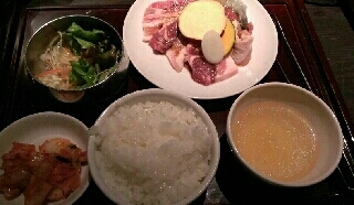 スタミナ焼肉御膳