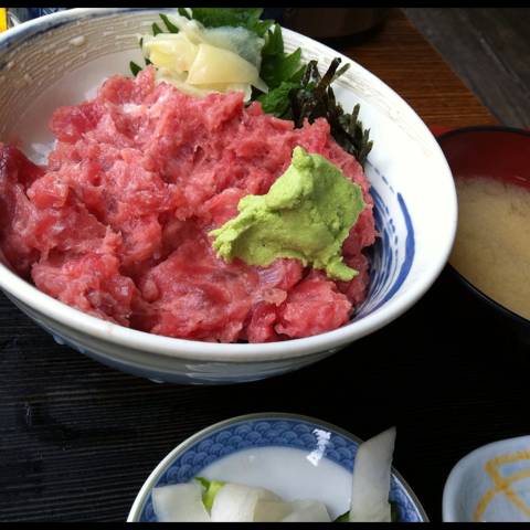 中落ち丼