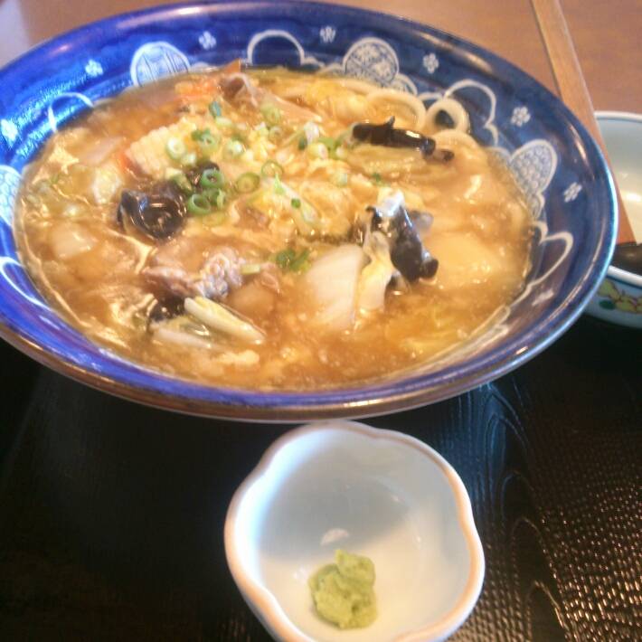 あんかけうどん