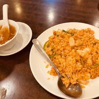 四川風海鮮チャーハン