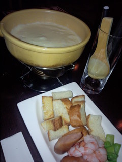 チーズフォンデュ