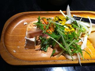 お昼の献立と朝採り野菜ランチバイキング
