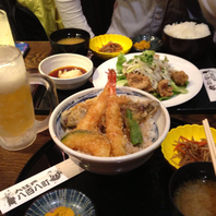 にぎわい天丼