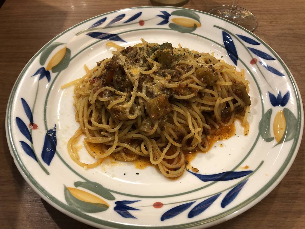 なす入りボロネーゼ