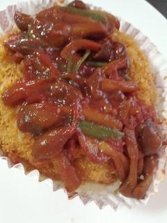 レストラン黒仔豚亭のメンチカツ