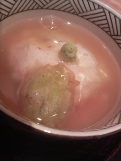 金目鯛の蕪蒸し