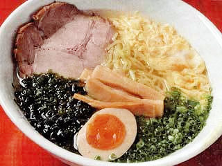 ふわふわ玉子の塩らーめん