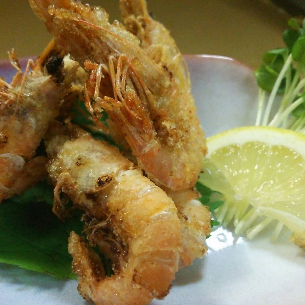 カワツエビ唐揚げ