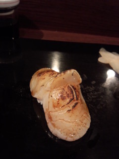 蒸し穴子にぎり