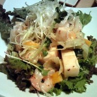 蓮根とクリームチーズの美肌サラダ