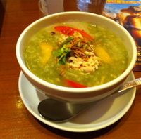 グリーンカレー粥