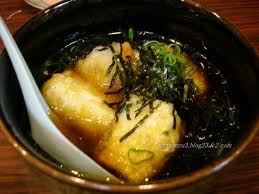 もちもち豆腐の揚げ出し