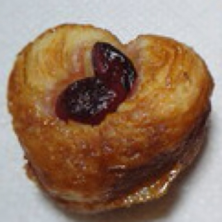 ミニデニッシュハート